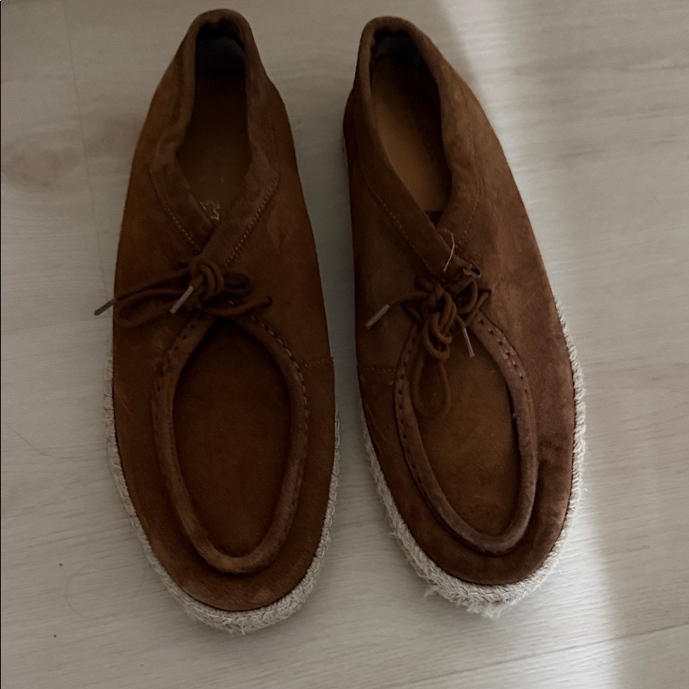 Geox Men's Brown Suede Loafers Geox Respira